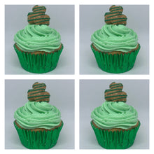 Load image into Gallery viewer, Homemade St. Patrick's Day Cupcakes