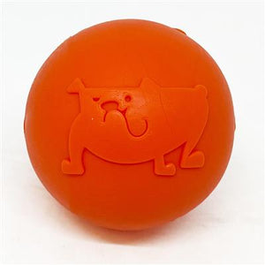 SodaPup Smile Ball Ultra Durable Synthetic Rubber Chew Toy & Floating Retrieving Toy