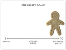 Load image into Gallery viewer, SodaPup Nylon Gingerbread Man Shaped Ultra Durable Dog Chew Toy for Aggressive Chewers