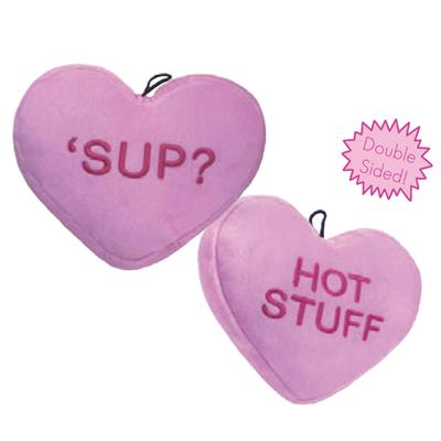 Conversation Heart Plush Toy