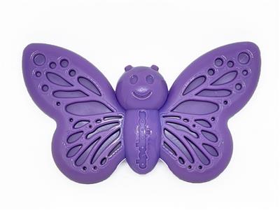 SodaPup Butterfly Shaped Ultra Durable Nylon Dog Chew & Enrichment Toy - Purple