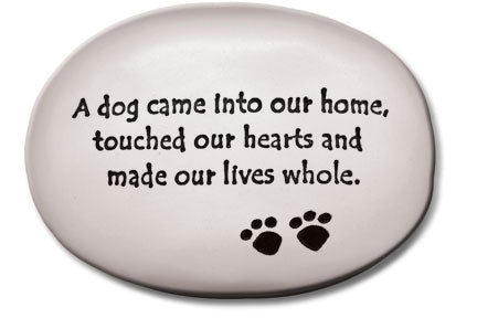 “A dog came into our home, touched our hearts…”