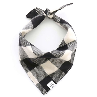 Black and white dog bandana discount