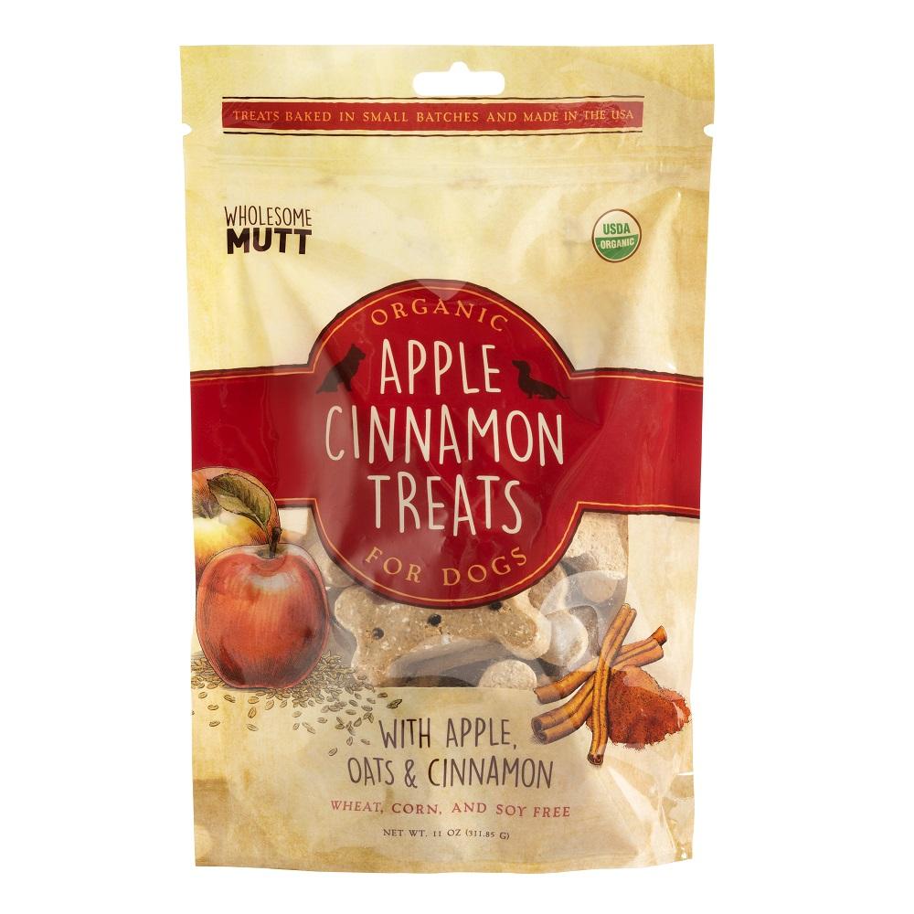 Wholesome Mutt Organic Apple Cinnamon Treats