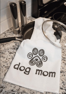 Kitchen Towel - Dog Mom with Heart