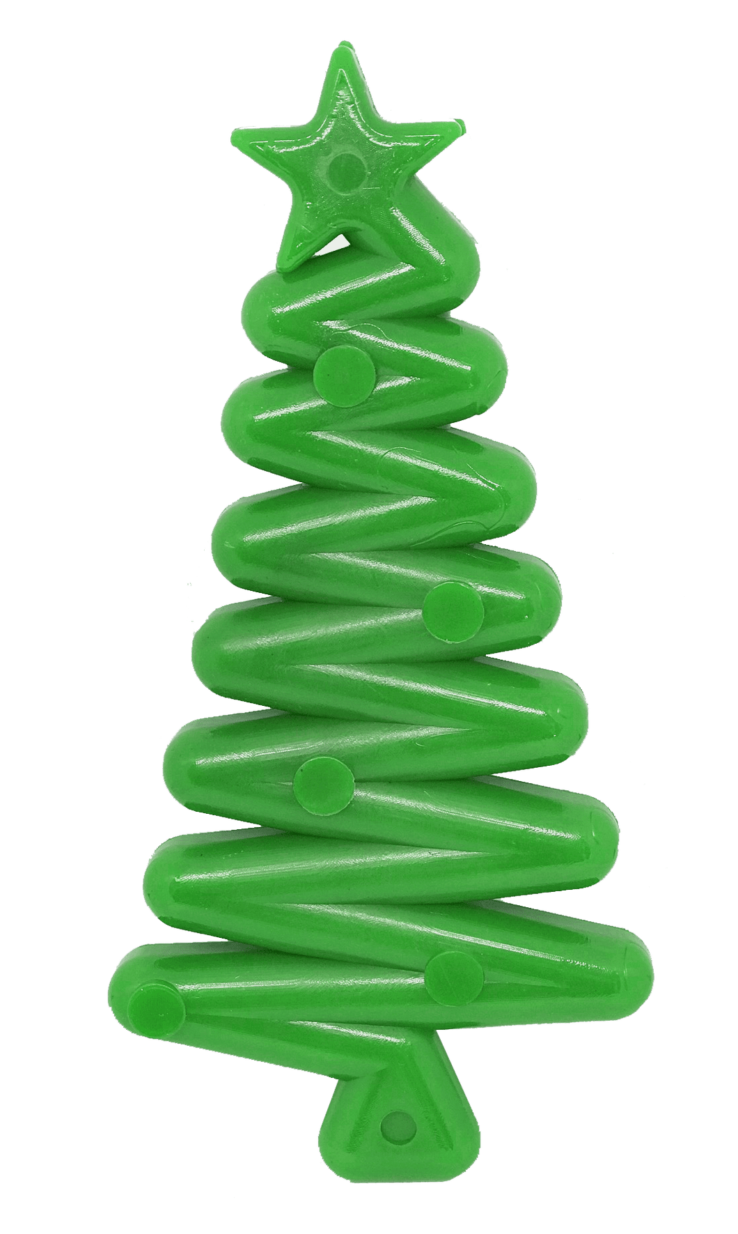 MuttsKickButt by SodaPup Christmas Tree Ultra Durable Nylon Dog Chew Toy For Aggressive Chewers