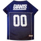 Load image into Gallery viewer, NEW YORK GIANTS DOG JERSEY – BLUE TRIM