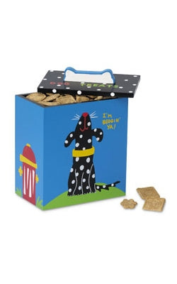 Hand Painted Collection - Black Dog Treat Box