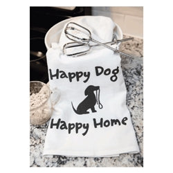 Kitchen Towel - Happy Dog Happy Home