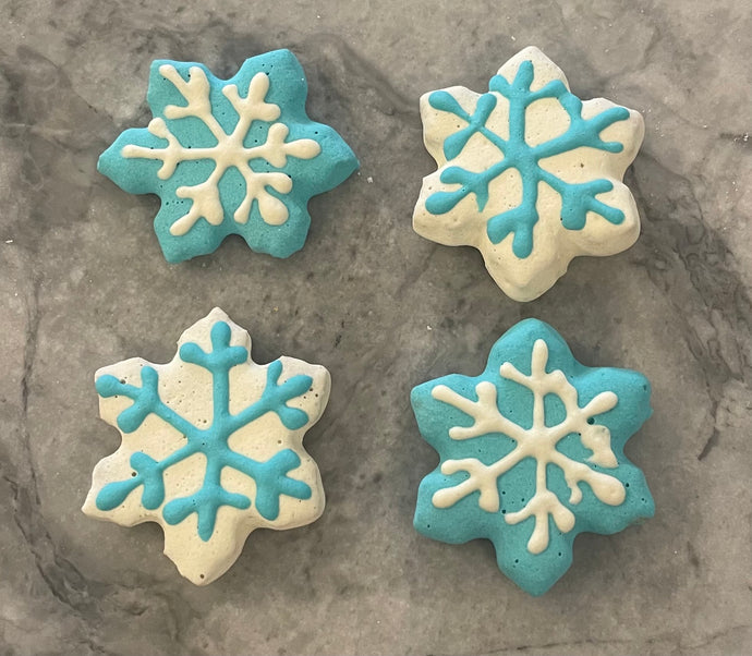 Mini Snowflake Treats - Set of 10