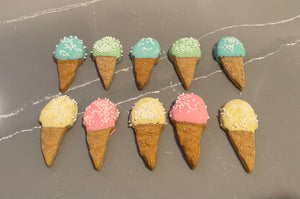 Mini Ice Cream Cone Treats - Set of 10