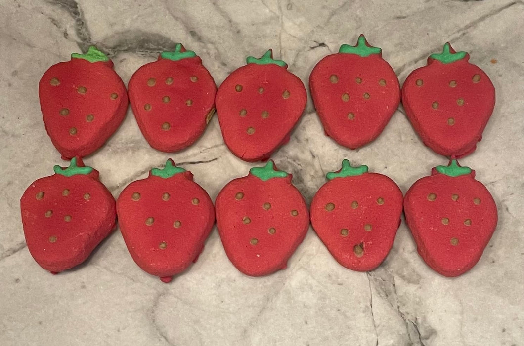 Mini Strawberry Treats - Set of 10