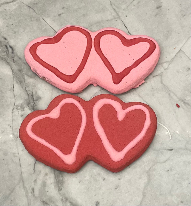 Double Heart Treats - Set of 2