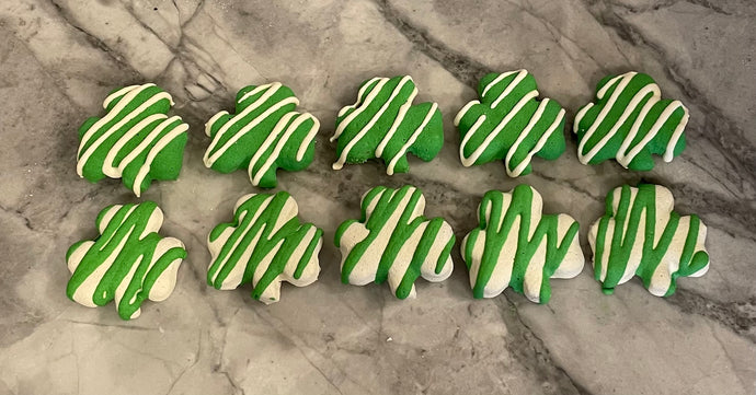 Mini Shamrock Treats - Set of 10