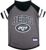 Load image into Gallery viewer, NY Jets Dog Hoodie Tee