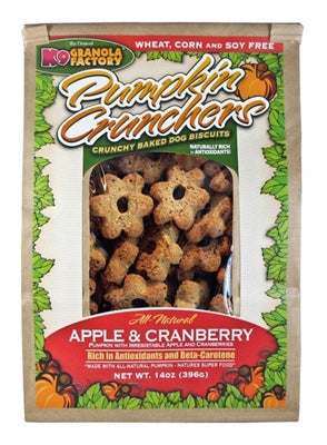 Pumpkin Crunchers Apple & Cranberry (14 oz bags)