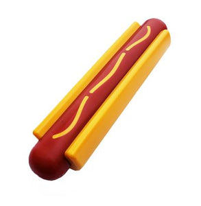 SodaPup Nylon Hot Dog Ultra Durable Dog Chew Toy