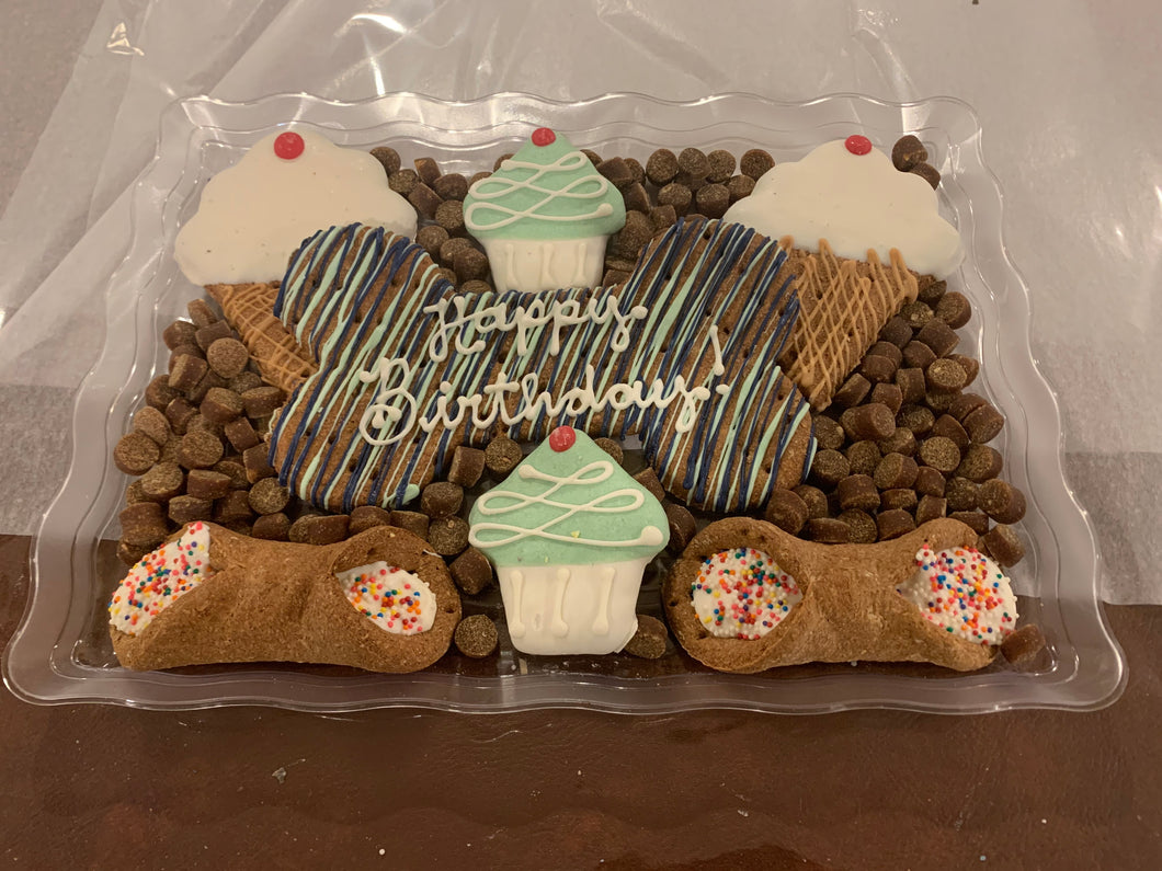Happy Birthday Treat & Cookie Tray