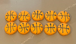 Mini Basketball Treats - Set of 10